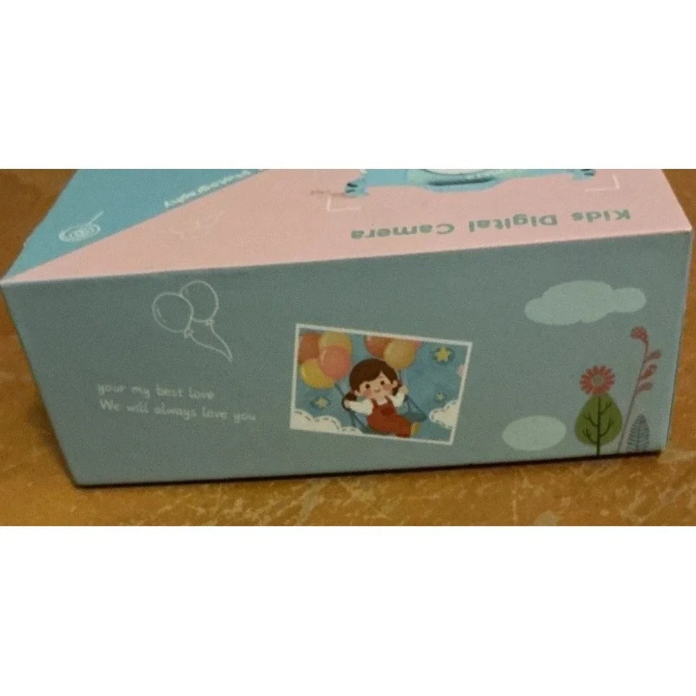 Kids Digital Camera Children LCD HD Rechargeable Pink Woof Good Dog New Open Box